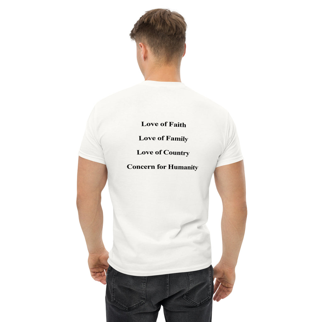 Love & Concern Logo | Short Sleeve T-Shirt White